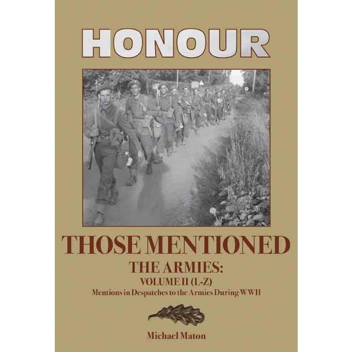 Honour those Mentioned The Armies I & II - Token Publishing Shop